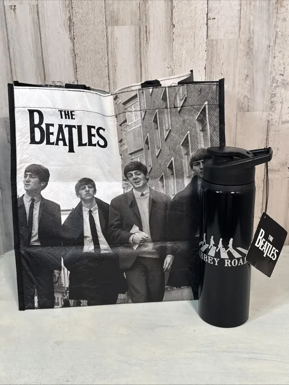 Beatles Abbey Road Metal Tumbler With Bonus Bag